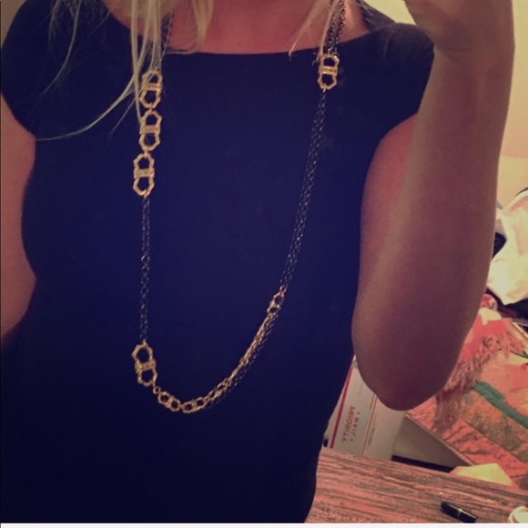 Elaine Turner Jewelry - Elaine Turner Gun Metal Necklace